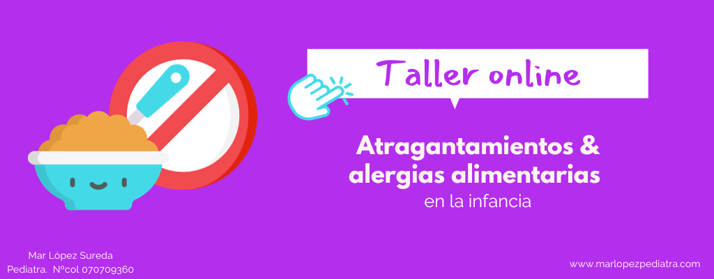 Curso de atragantamiento y alergias alimentarias.