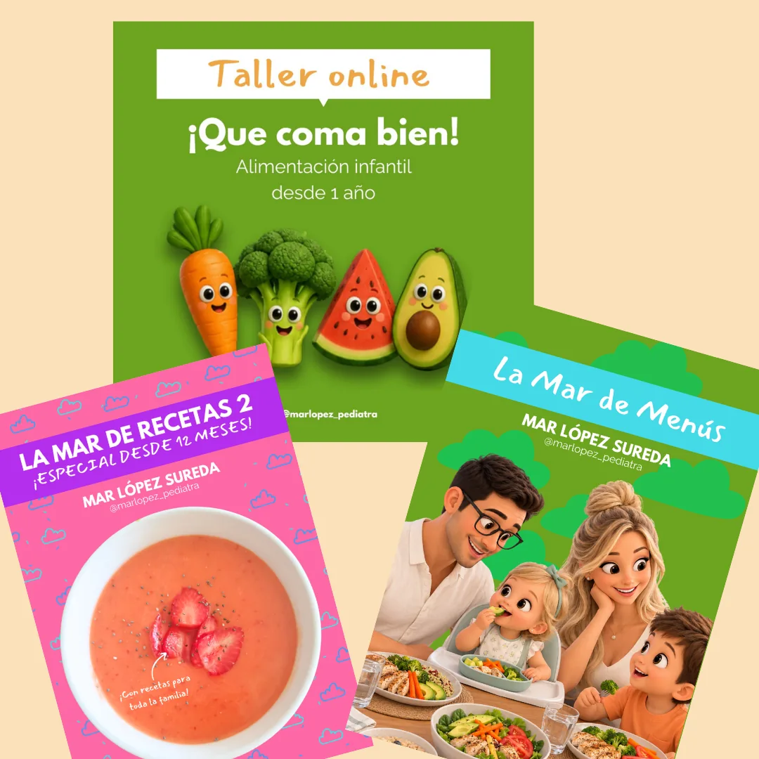 Pack Que coma bien + La Mar de recetas + La Mar de Menús